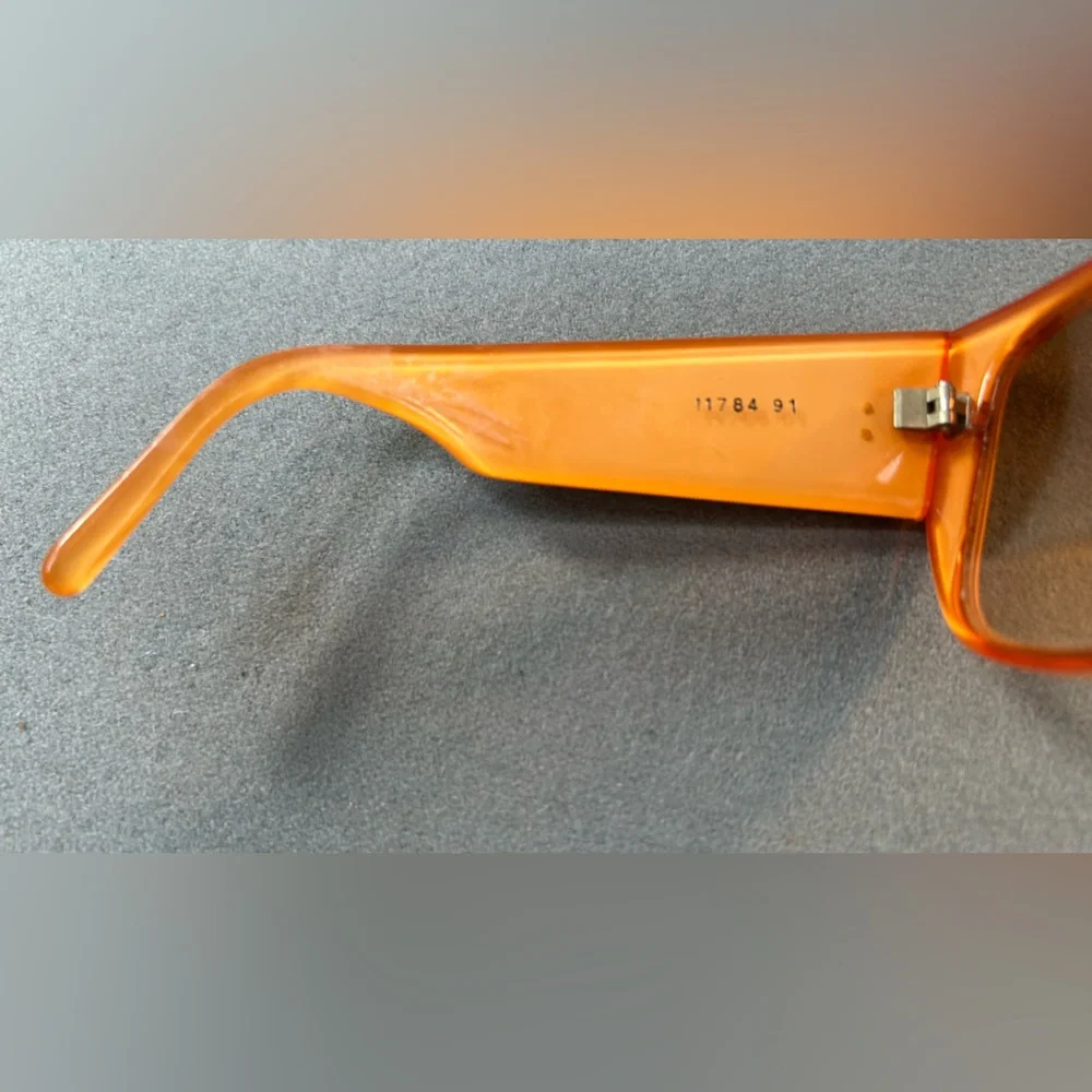 Harve Benard‎ Vintage Orange Oversized Sunglasses 1980’s